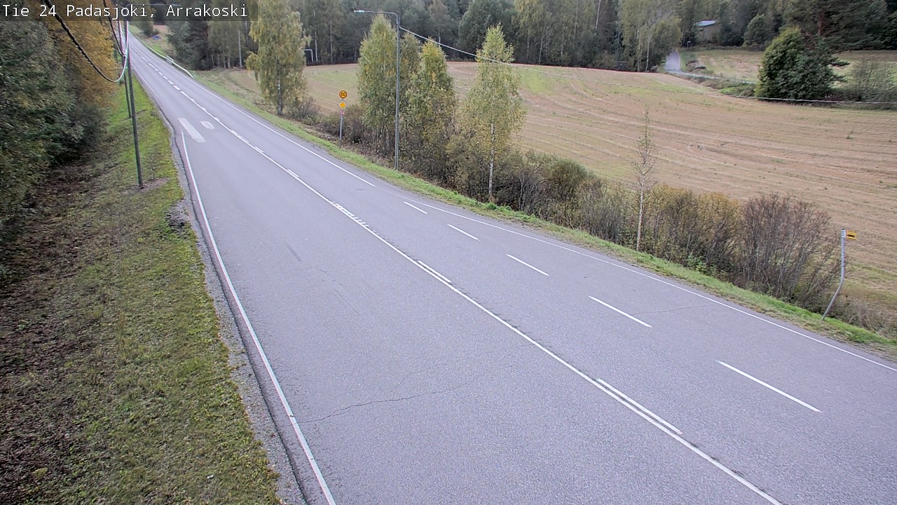 Weather Camera Image Road 24 Padasjoki, Arrakoski, Padasjoki, Päijät-Häme