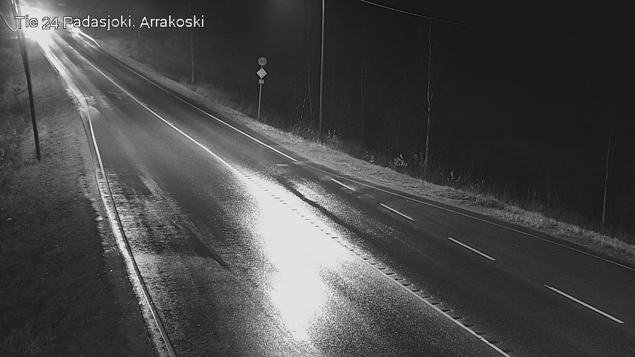 Weather Camera Image Väg 24 Padasjoki, Arrakoski, Padasjoki, Päijät-Häme