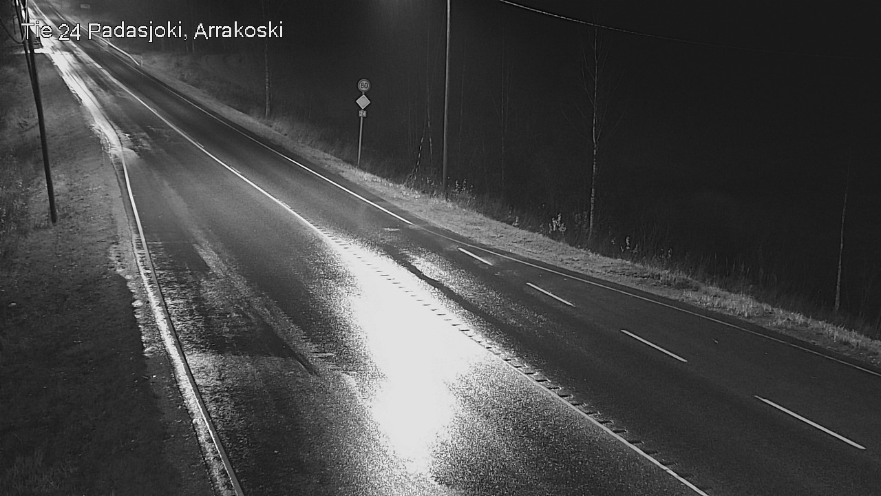 Weather Camera Image Väg 24 Padasjoki, Arrakoski, Padasjoki, Päijät-Häme