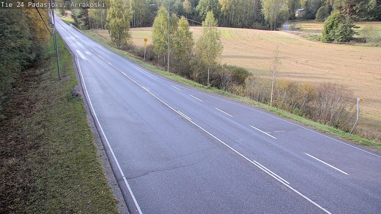 Weather Camera Image Road 24 Padasjoki, Arrakoski, Padasjoki, Päijät-Häme