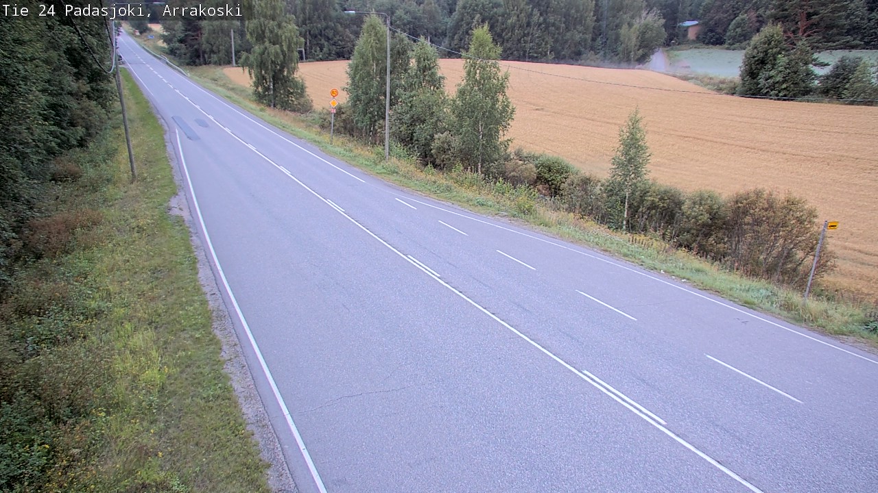 Kelikamerat Kuva Tie 24 Padasjoki, Arrakoski, Padasjoki, Päijät-Häme