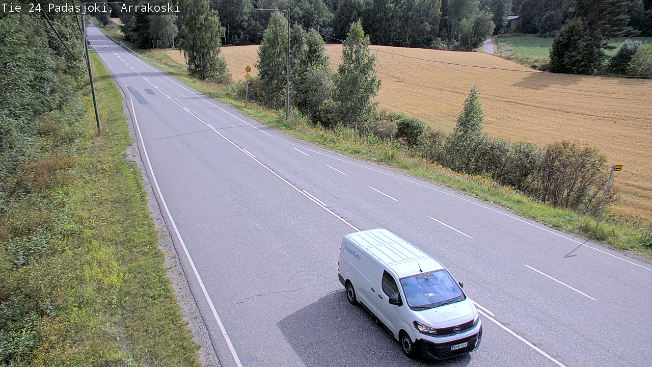 Kelikamerat Kuva Tie 24 Padasjoki, Arrakoski, Padasjoki, Päijät-Häme