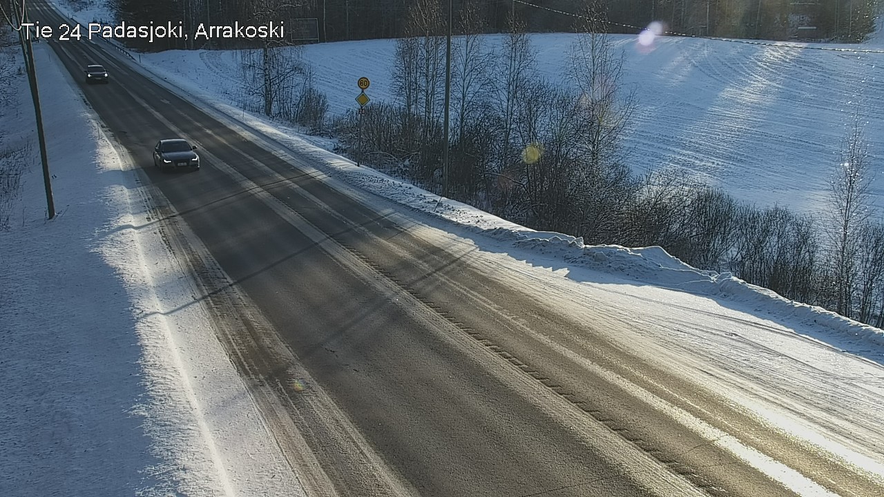 Weather Camera Image Road 24 Padasjoki, Arrakoski, Padasjoki, Päijät-Häme