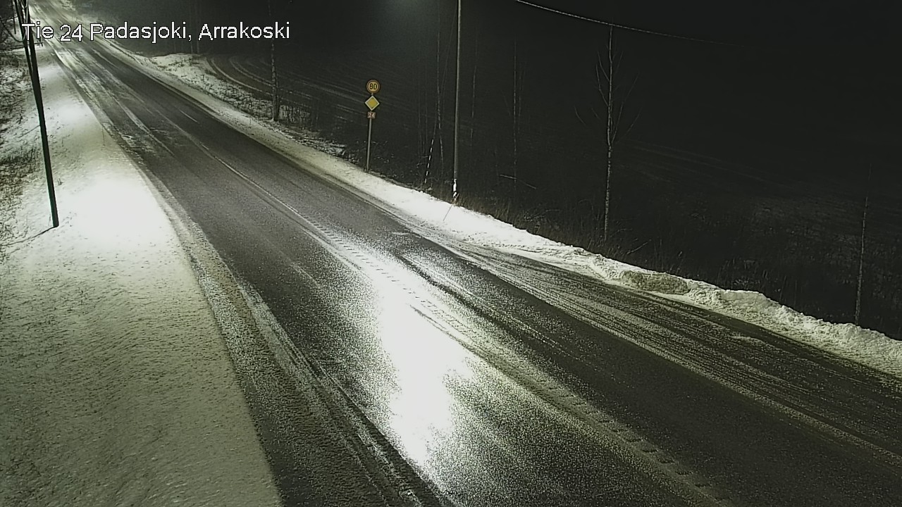Weather Camera Image Väg 24 Padasjoki, Arrakoski, Padasjoki, Päijät-Häme