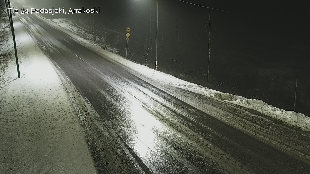Weather Camera Image Väg 24 Padasjoki, Arrakoski, Padasjoki, Päijät-Häme