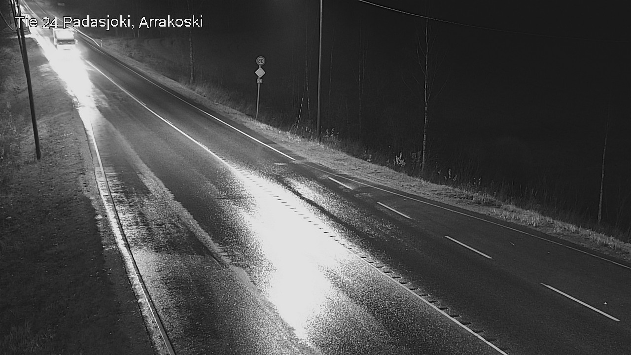 Weather Camera Image Väg 24 Padasjoki, Arrakoski, Padasjoki, Päijät-Häme