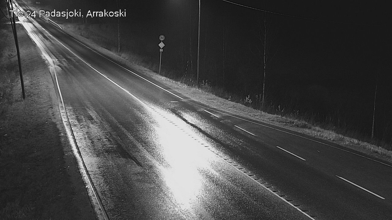 Weather Camera Image Väg 24 Padasjoki, Arrakoski, Padasjoki, Päijät-Häme