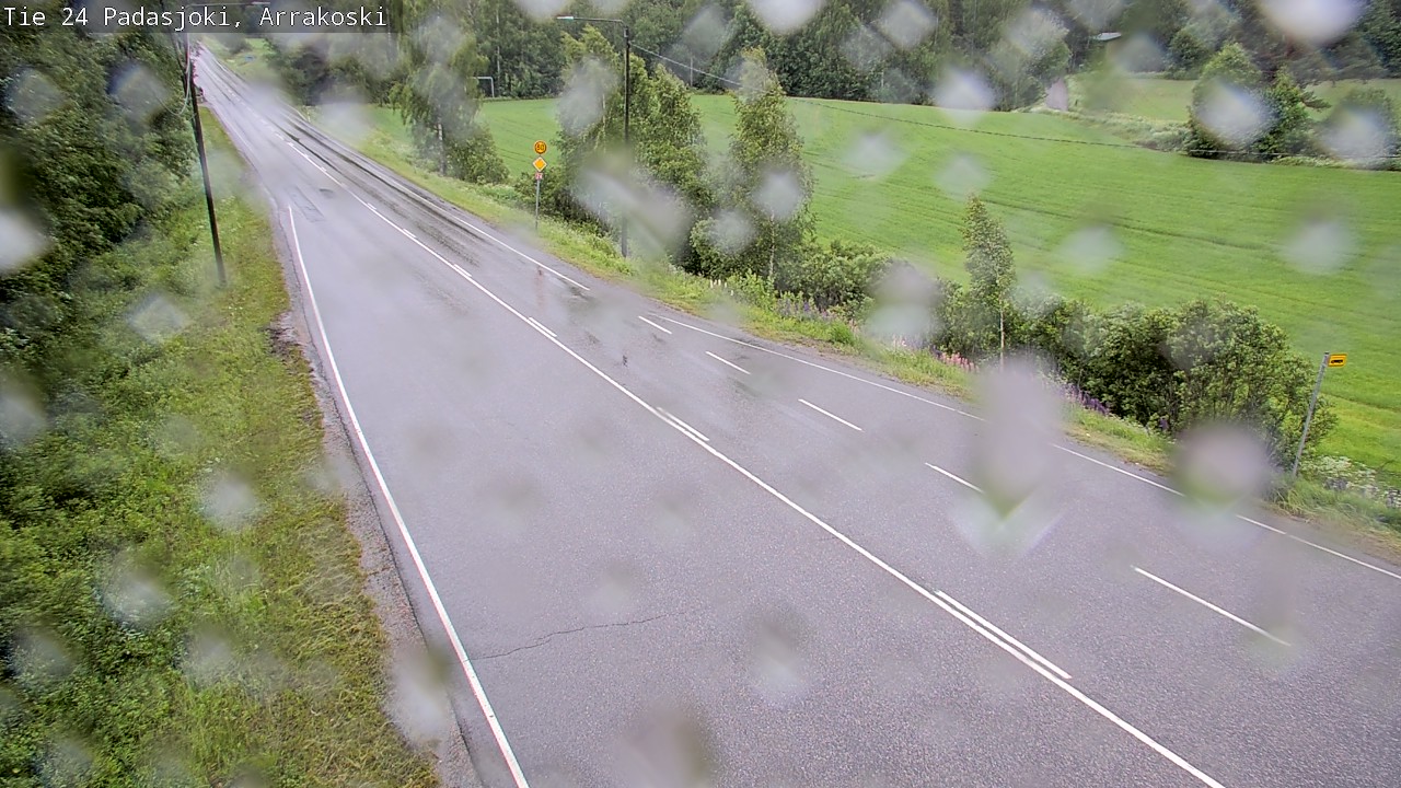 Weather Camera Image Road 24 Padasjoki, Arrakoski, Padasjoki, Päijät-Häme
