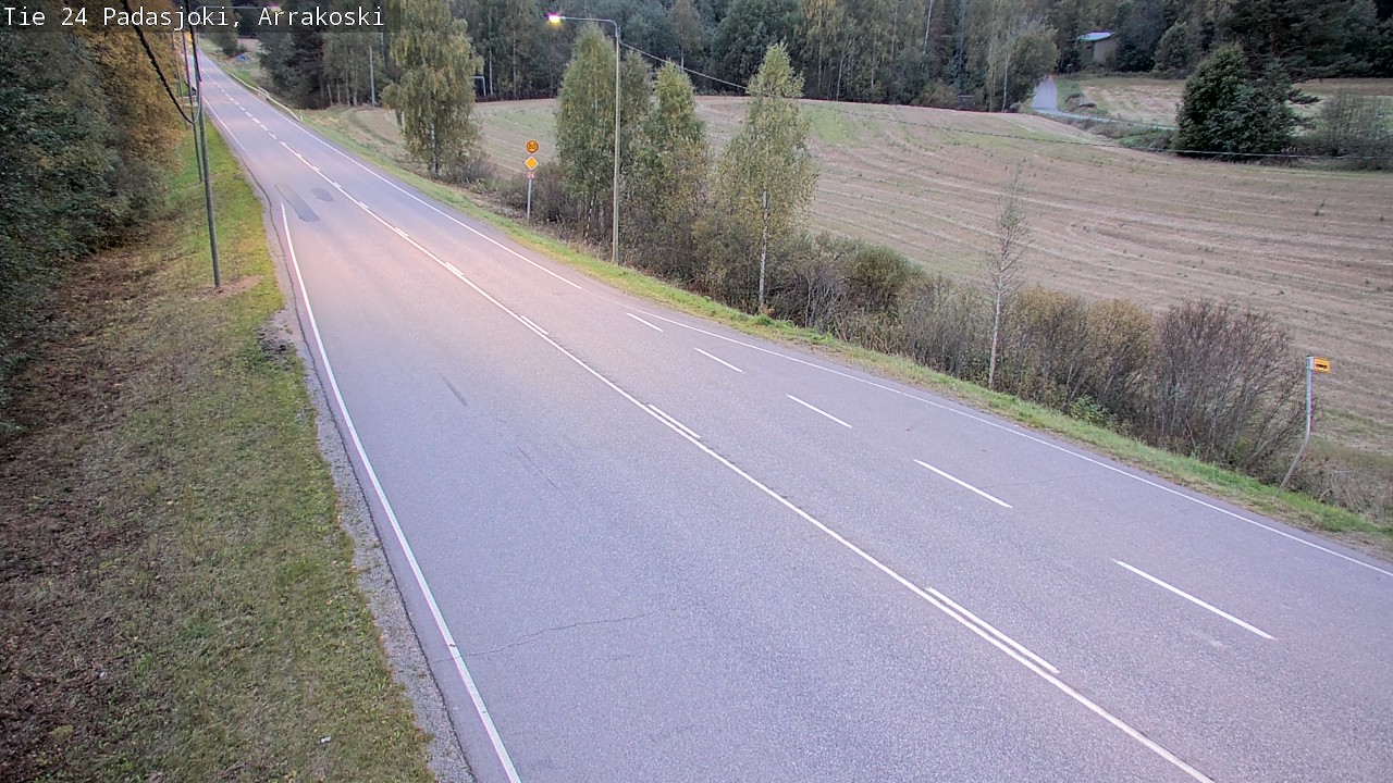 Weather Camera Image Road 24 Padasjoki, Arrakoski, Padasjoki, Päijät-Häme