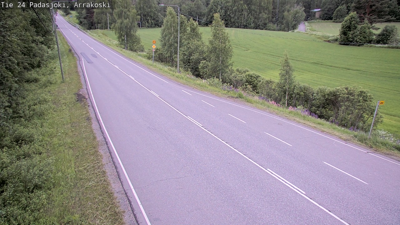 Kelikamerat Kuva Tie 24 Padasjoki, Arrakoski, Padasjoki, Päijät-Häme