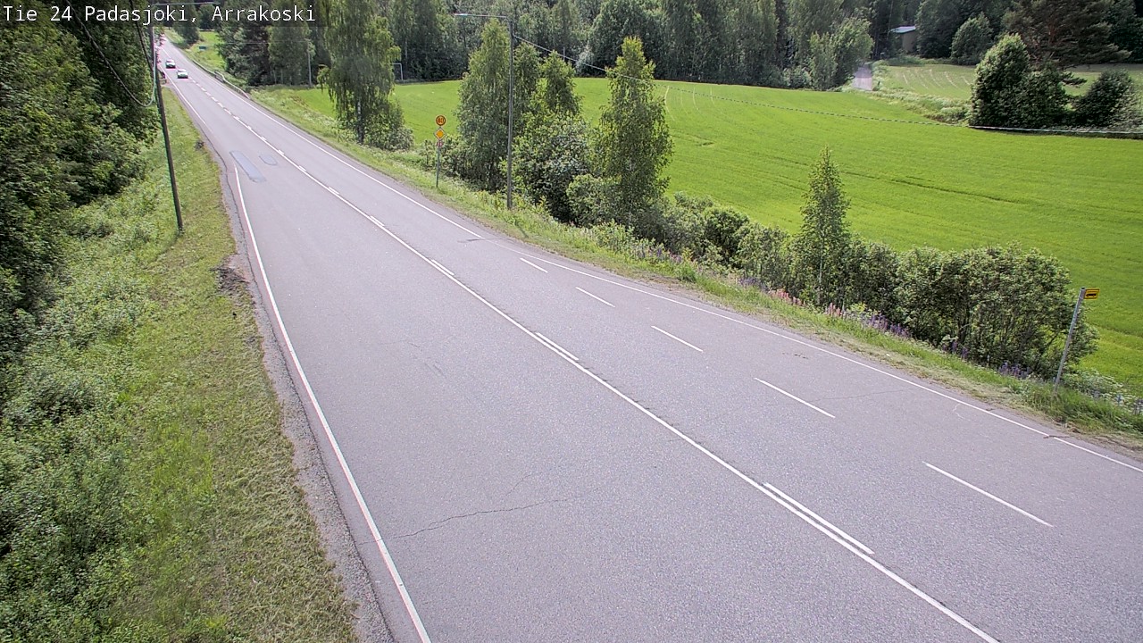 Kelikamerat Kuva Tie 24 Padasjoki, Arrakoski, Padasjoki, Päijät-Häme