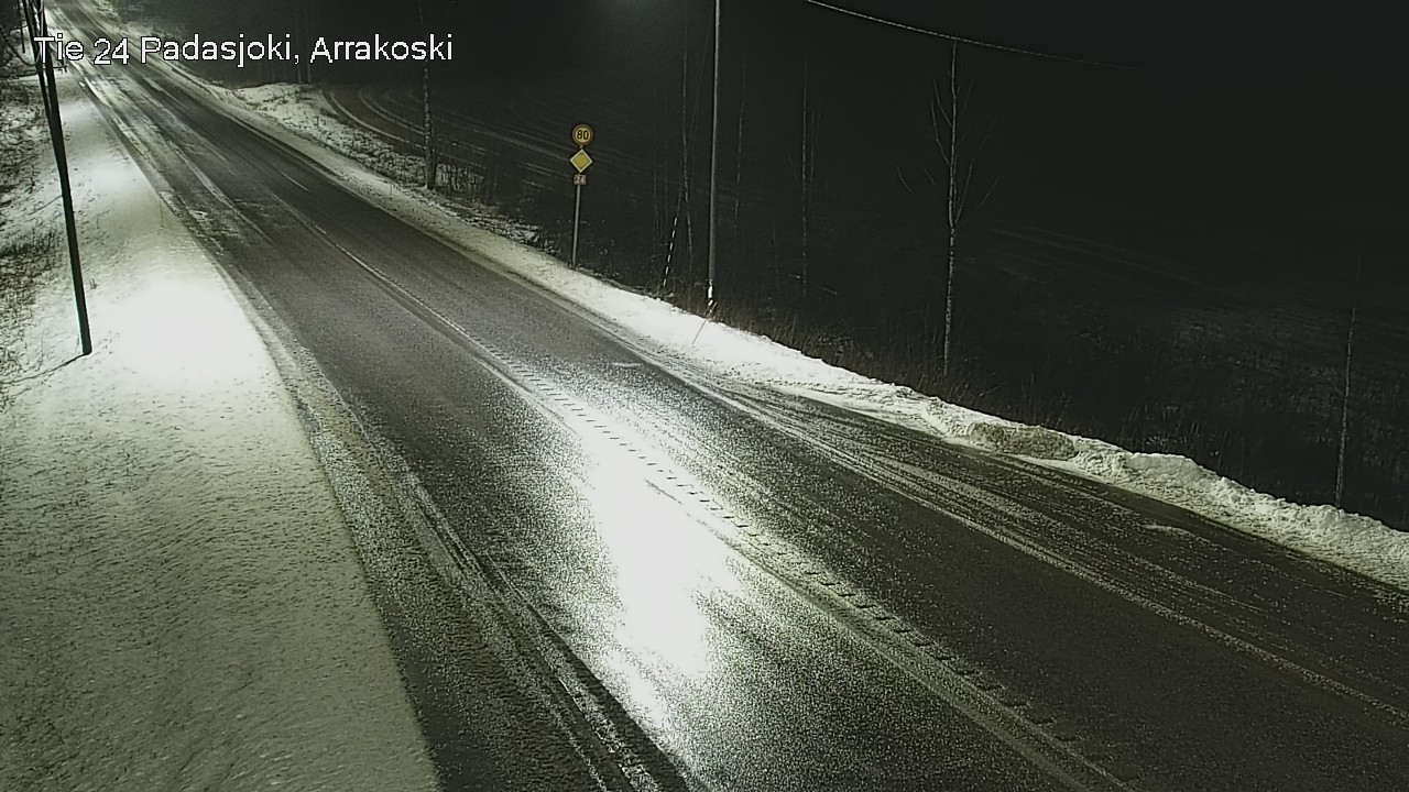 Weather Camera Image Väg 24 Padasjoki, Arrakoski, Padasjoki, Päijät-Häme