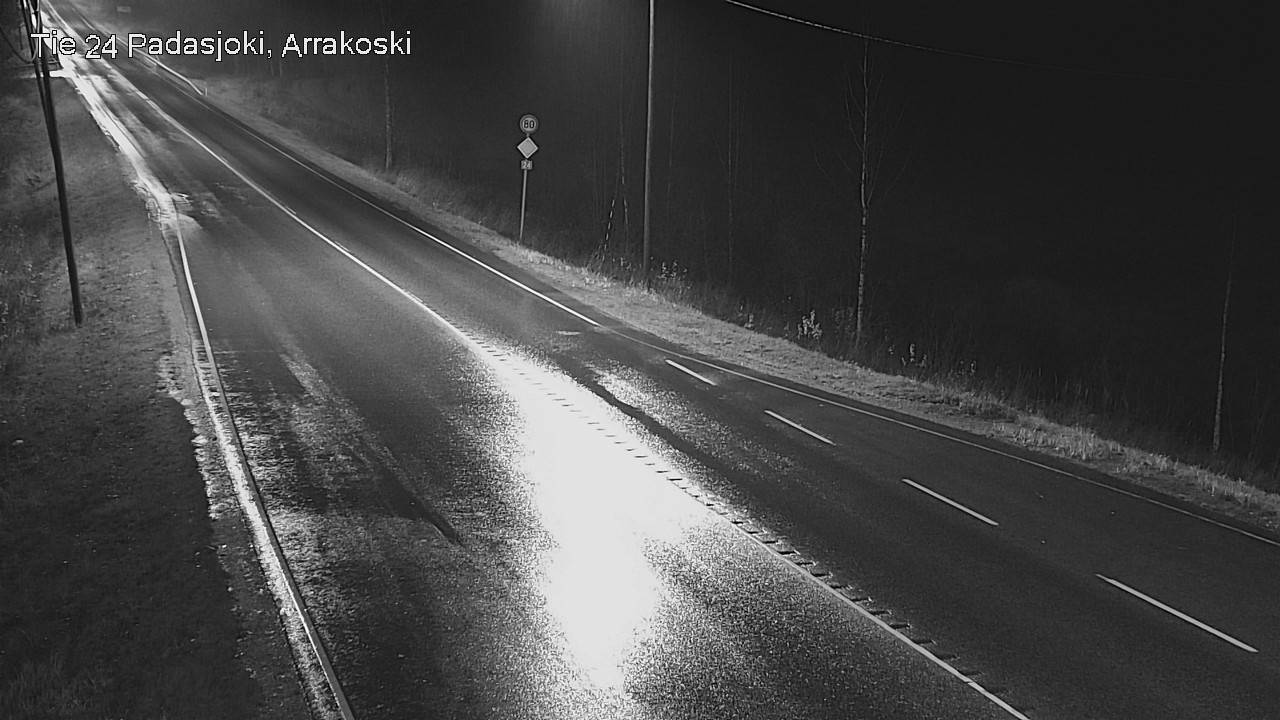 Weather Camera Image Väg 24 Padasjoki, Arrakoski, Padasjoki, Päijät-Häme