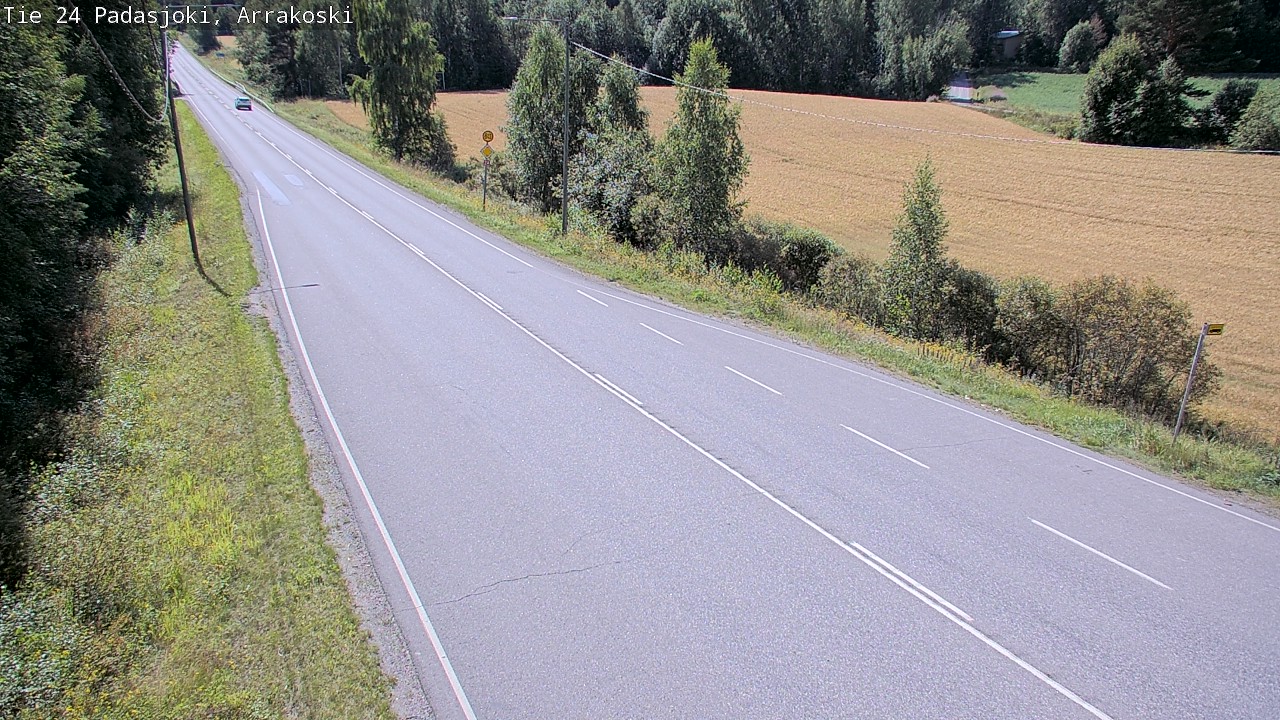 Kelikamerat Kuva Tie 24 Padasjoki, Arrakoski, Padasjoki, Päijät-Häme