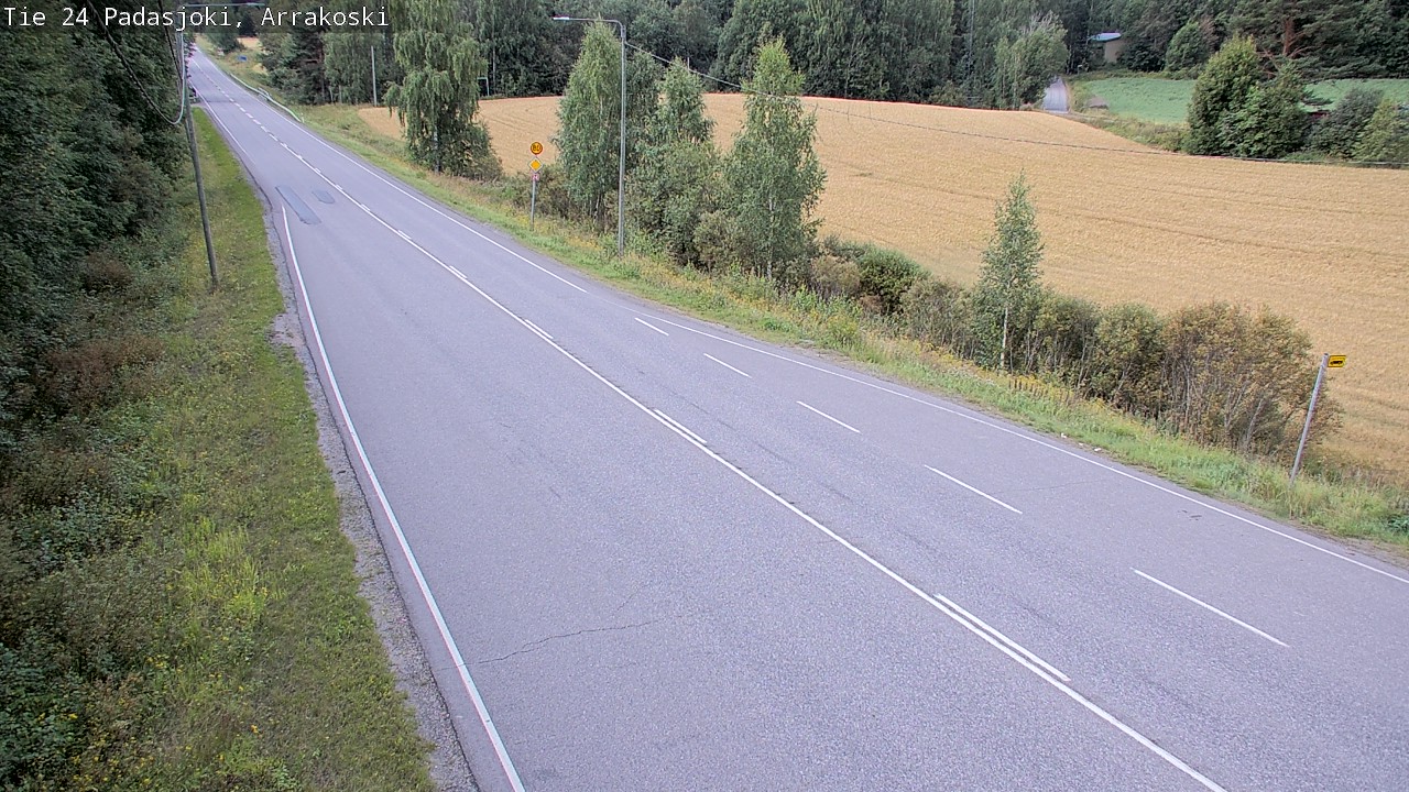 Kelikamerat Kuva Tie 24 Padasjoki, Arrakoski, Padasjoki, Päijät-Häme