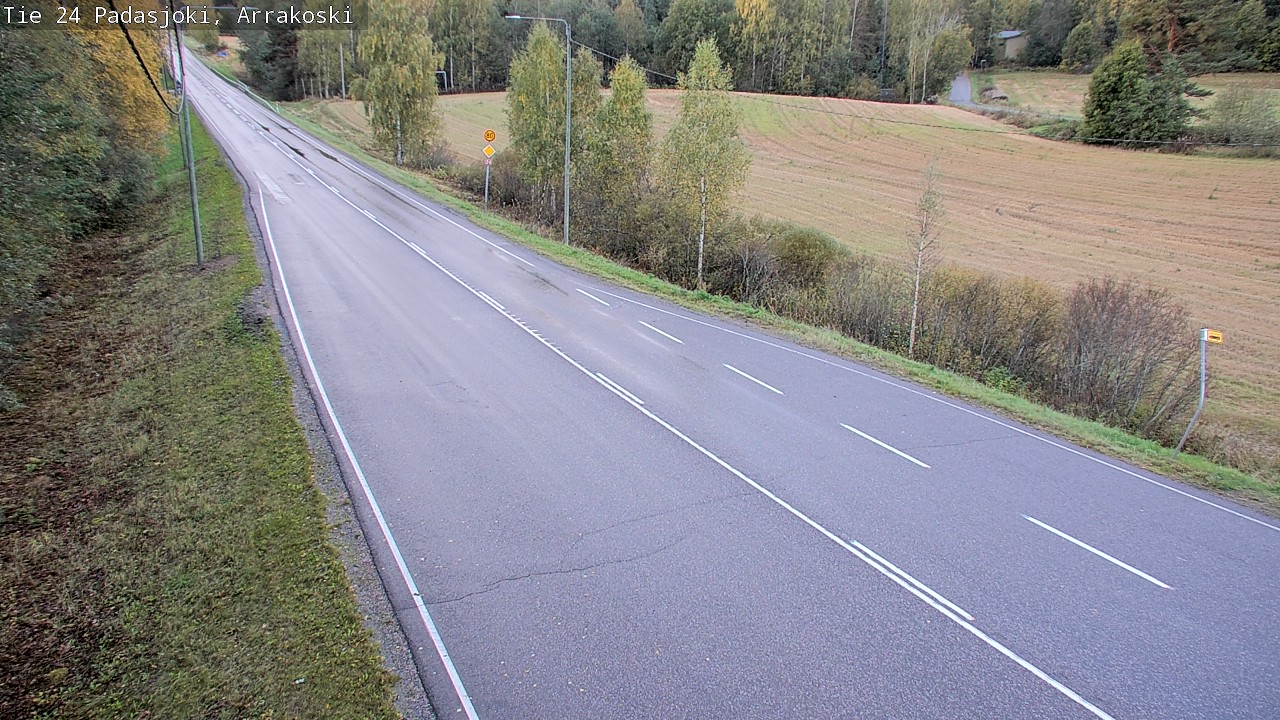 Weather Camera Image Road 24 Padasjoki, Arrakoski, Padasjoki, Päijät-Häme