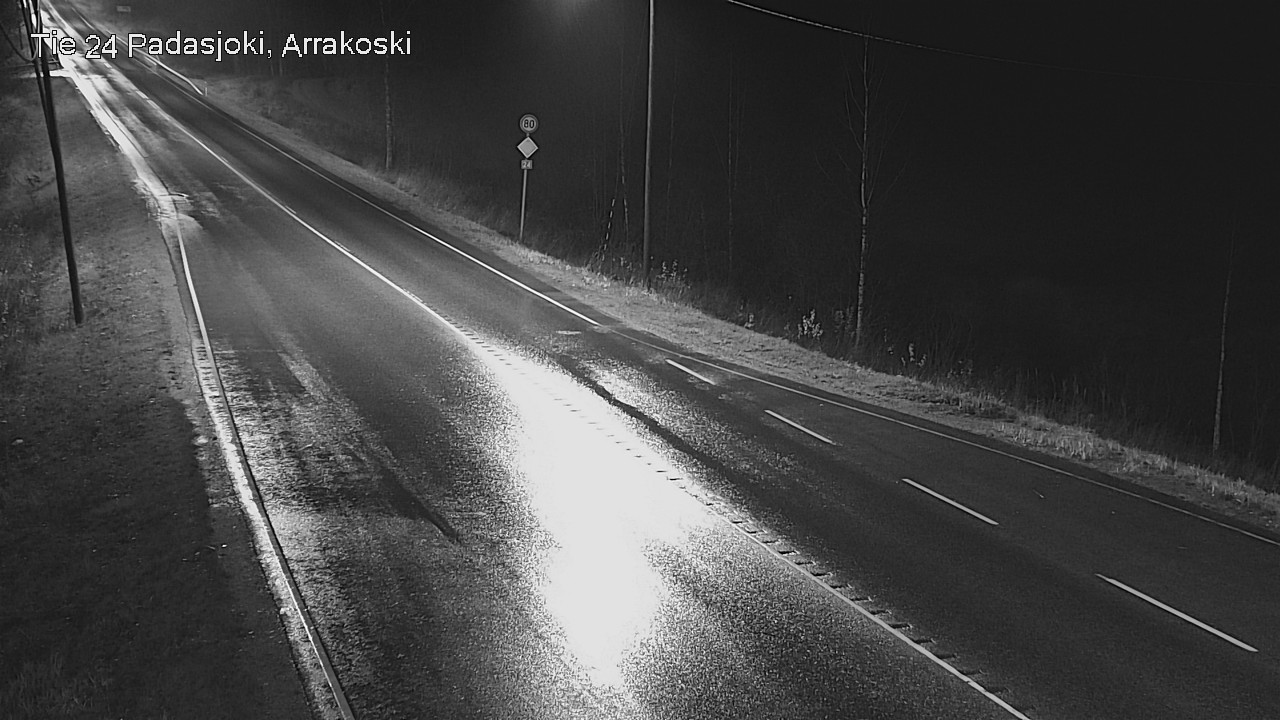 Weather Camera Image Väg 24 Padasjoki, Arrakoski, Padasjoki, Päijät-Häme