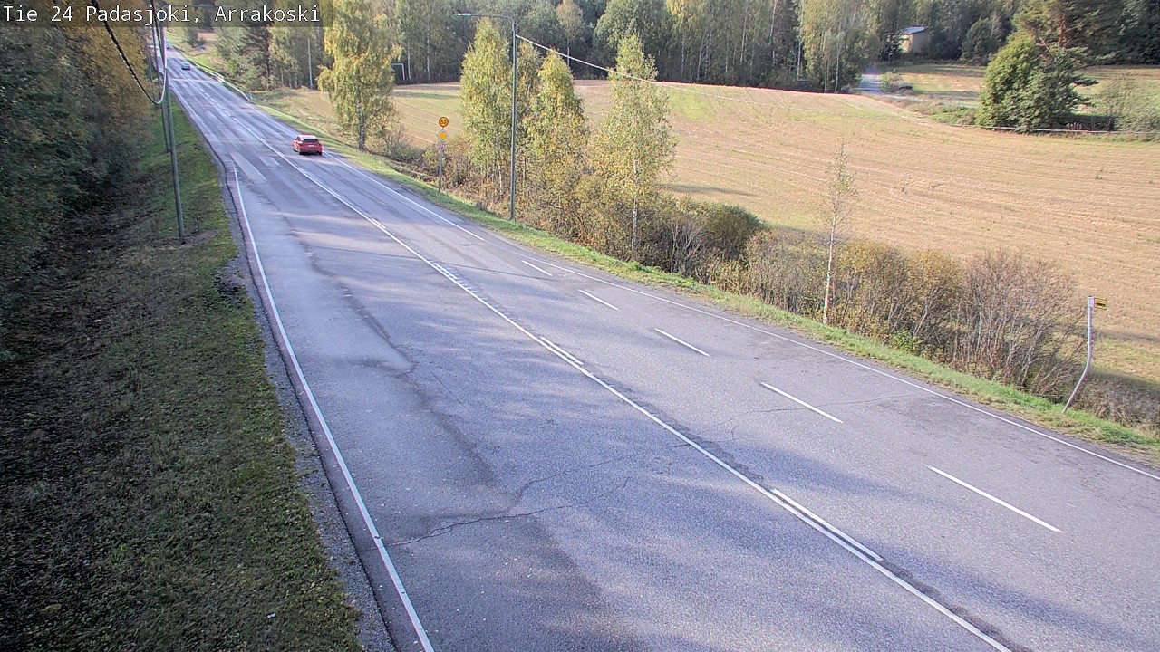 Weather Camera Image Road 24 Padasjoki, Arrakoski, Padasjoki, Päijät-Häme