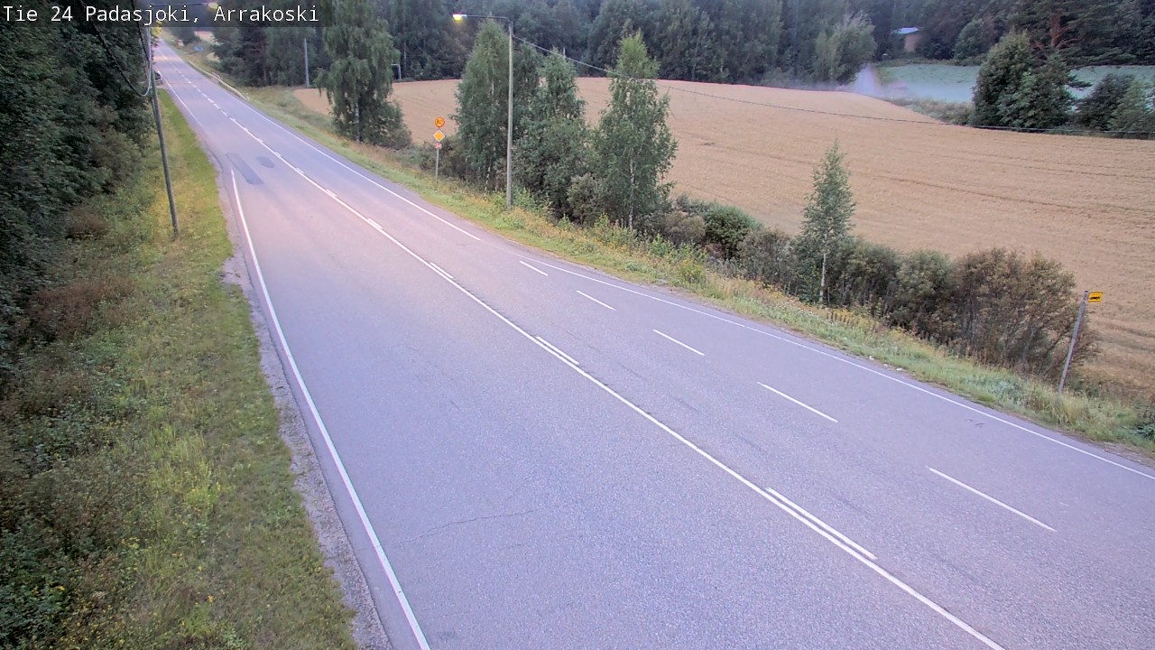 Kelikamerat Kuva Tie 24 Padasjoki, Arrakoski, Padasjoki, Päijät-Häme