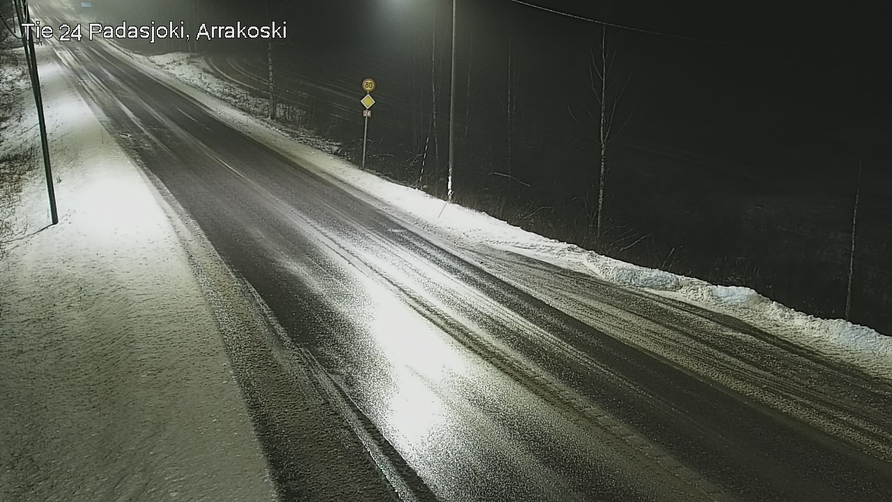 Weather Camera Image Väg 24 Padasjoki, Arrakoski, Padasjoki, Päijät-Häme