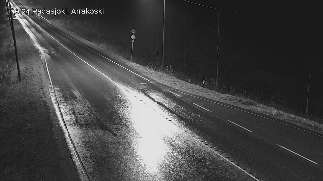 Weather Camera Image Väg 24 Padasjoki, Arrakoski, Padasjoki, Päijät-Häme
