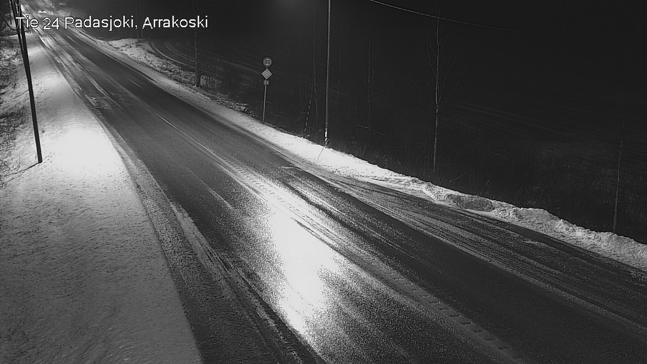 Weather Camera Image Väg 24 Padasjoki, Arrakoski, Padasjoki, Päijät-Häme