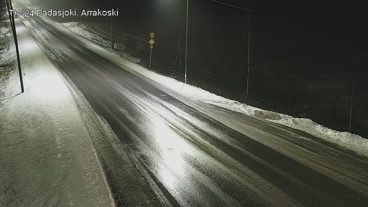 Weather Camera Image Väg 24 Padasjoki, Arrakoski, Padasjoki, Päijät-Häme