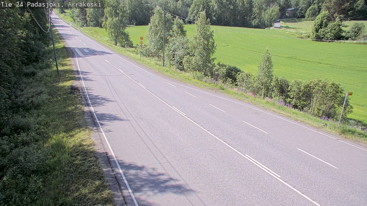 Kelikamerat Kuva Tie 24 Padasjoki, Arrakoski, Padasjoki, Päijät-Häme