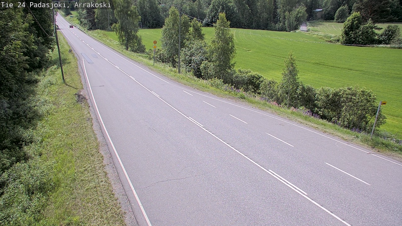 Kelikamerat Kuva Tie 24 Padasjoki, Arrakoski, Padasjoki, Päijät-Häme