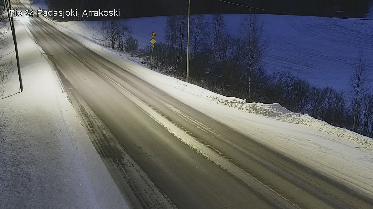Weather Camera Image Road 24 Padasjoki, Arrakoski, Padasjoki, Päijät-Häme