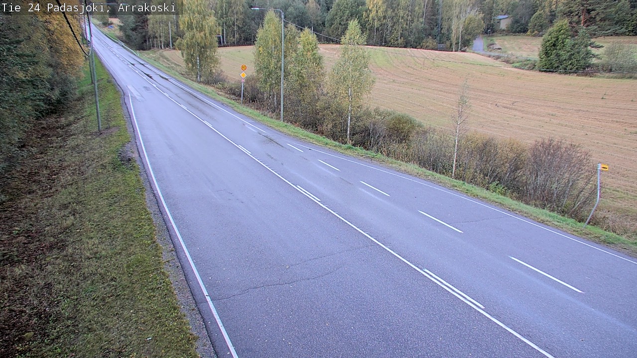 Weather Camera Image Road 24 Padasjoki, Arrakoski, Padasjoki, Päijät-Häme