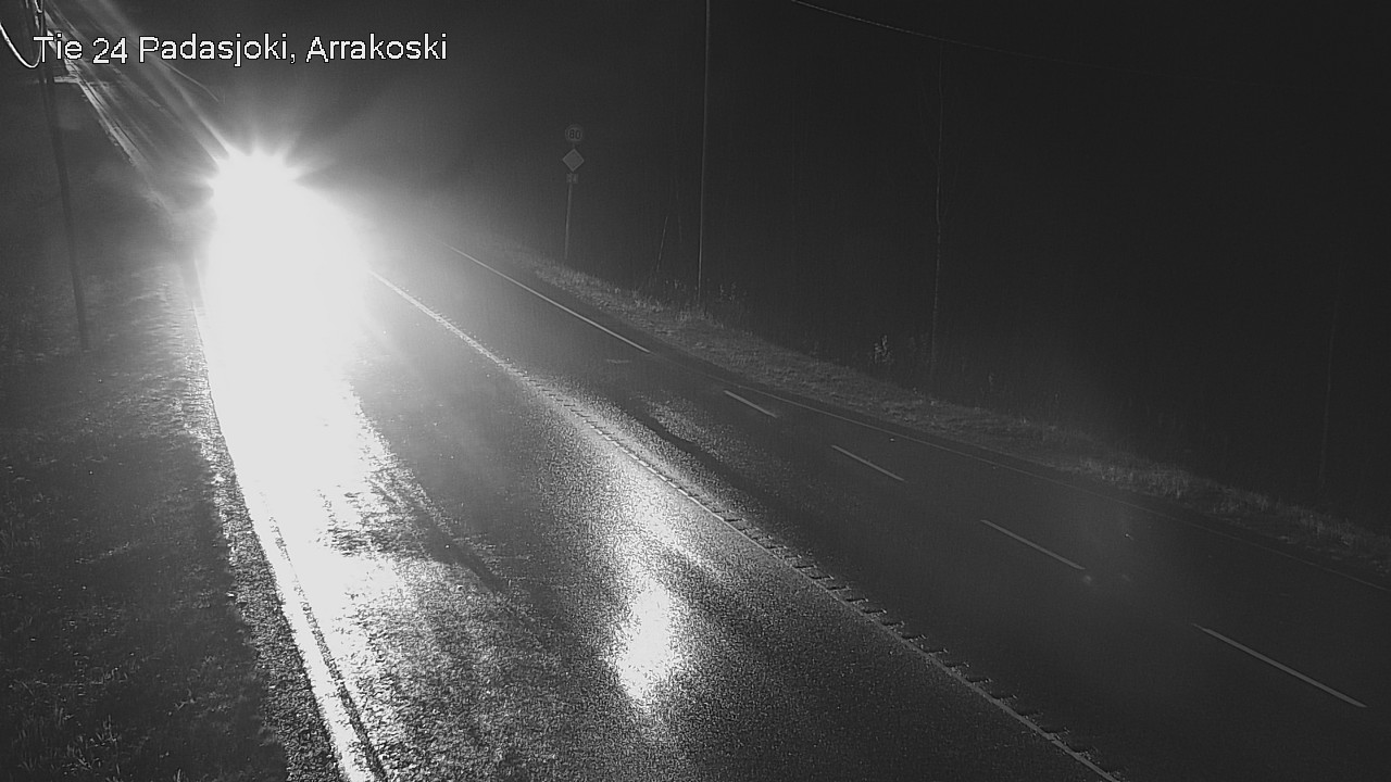 Weather Camera Image Väg 24 Padasjoki, Arrakoski, Padasjoki, Päijät-Häme