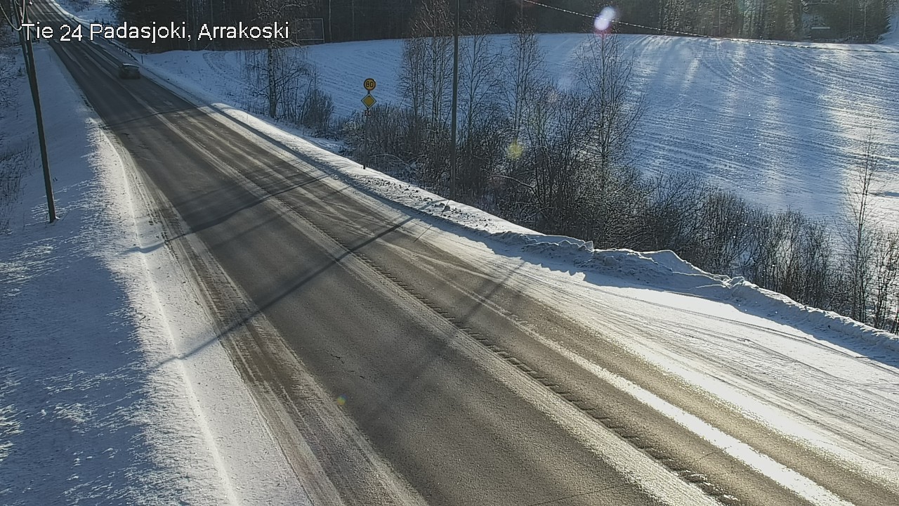 Weather Camera Image Road 24 Padasjoki, Arrakoski, Padasjoki, Päijät-Häme