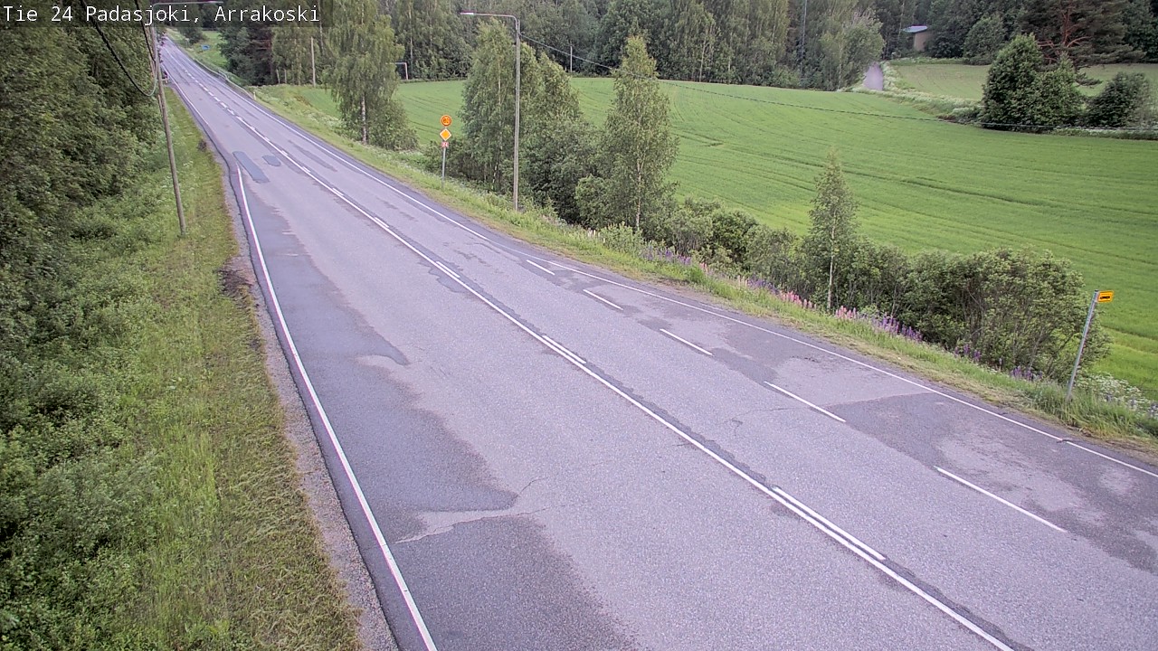 Kelikamerat Kuva Tie 24 Padasjoki, Arrakoski, Padasjoki, Päijät-Häme
