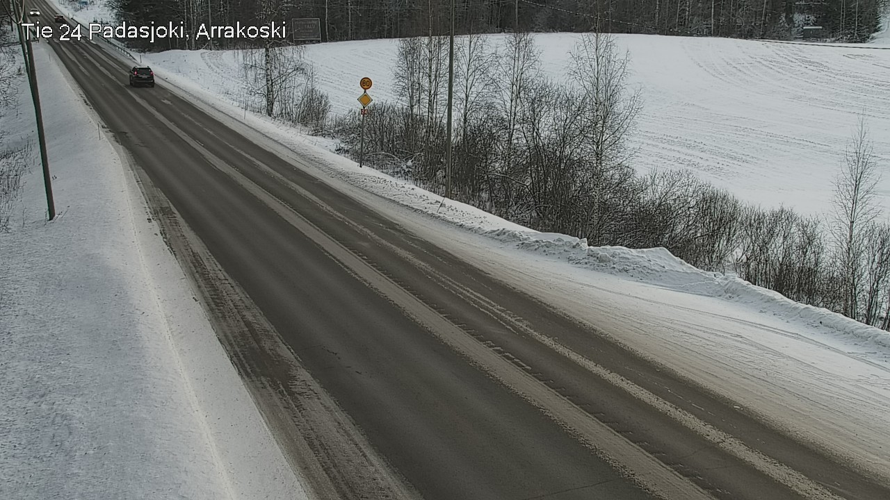 Weather Camera Image Road 24 Padasjoki, Arrakoski, Padasjoki, Päijät-Häme