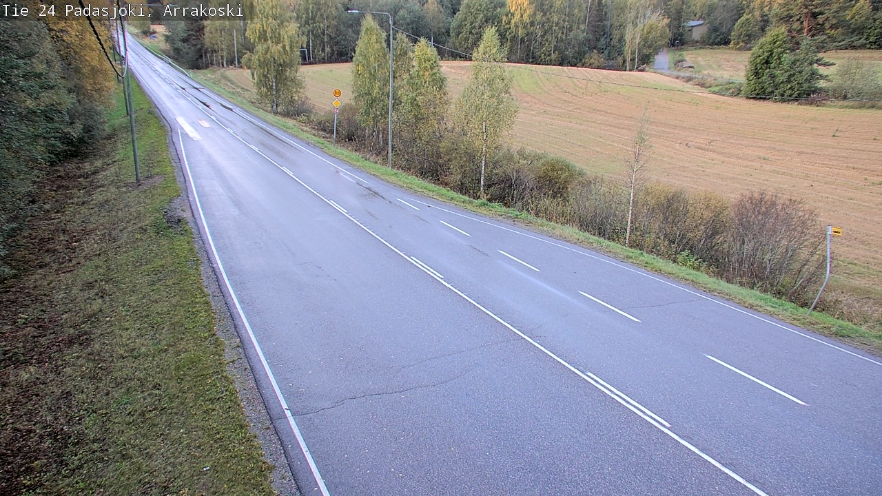 Weather Camera Image Road 24 Padasjoki, Arrakoski, Padasjoki, Päijät-Häme