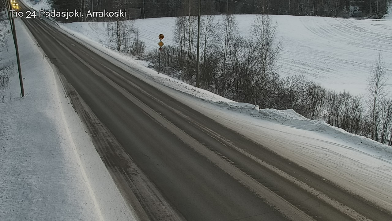 Weather Camera Image Road 24 Padasjoki, Arrakoski, Padasjoki, Päijät-Häme