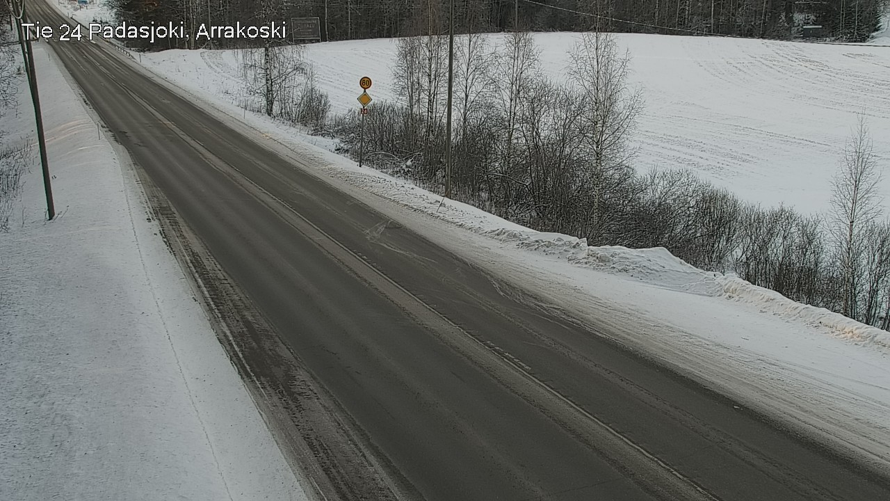 Weather Camera Image Road 24 Padasjoki, Arrakoski, Padasjoki, Päijät-Häme