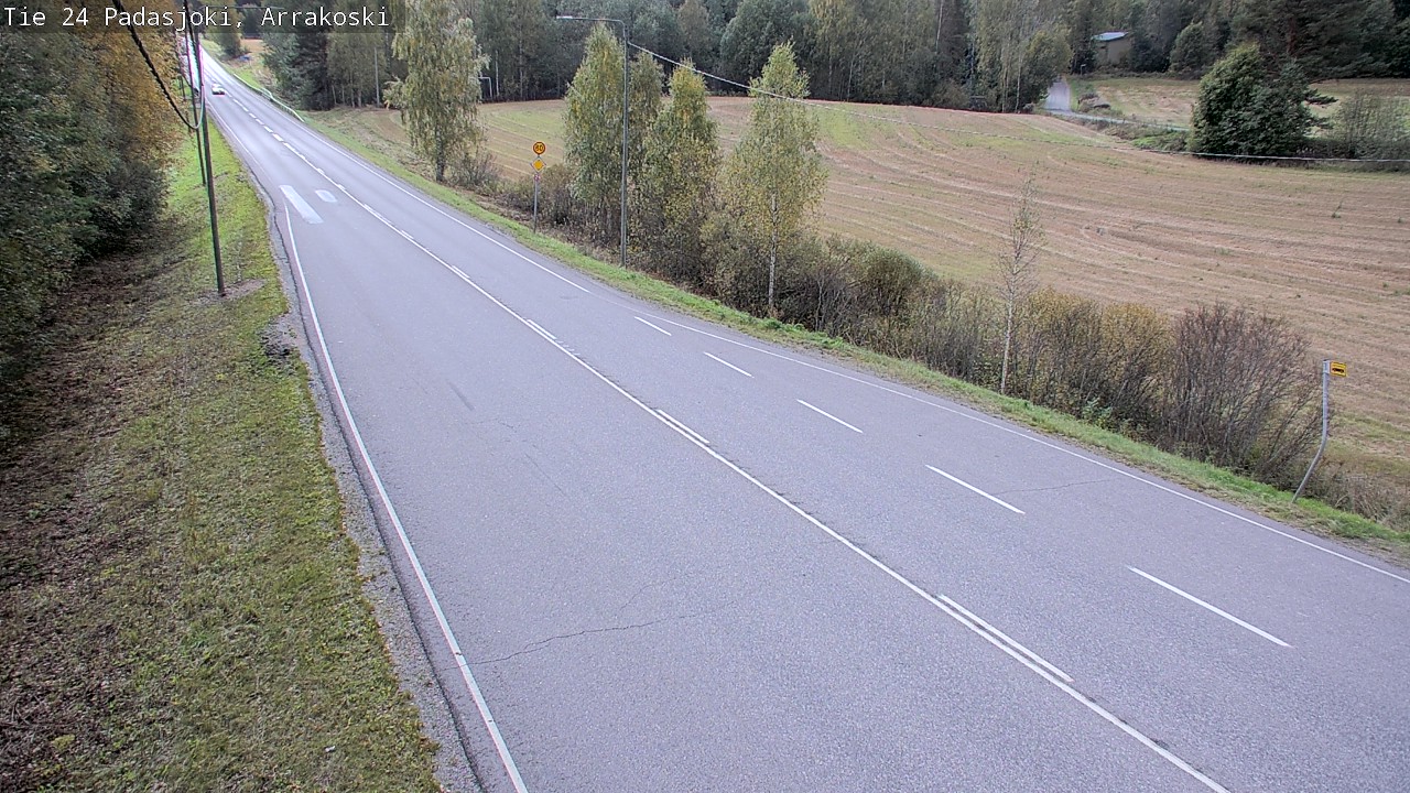 Weather Camera Image Road 24 Padasjoki, Arrakoski, Padasjoki, Päijät-Häme