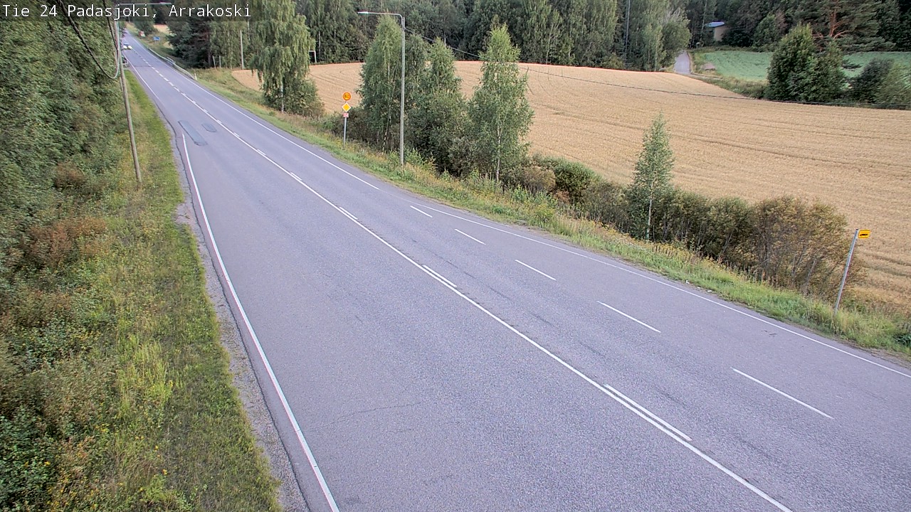 Kelikamerat Kuva Tie 24 Padasjoki, Arrakoski, Padasjoki, Päijät-Häme