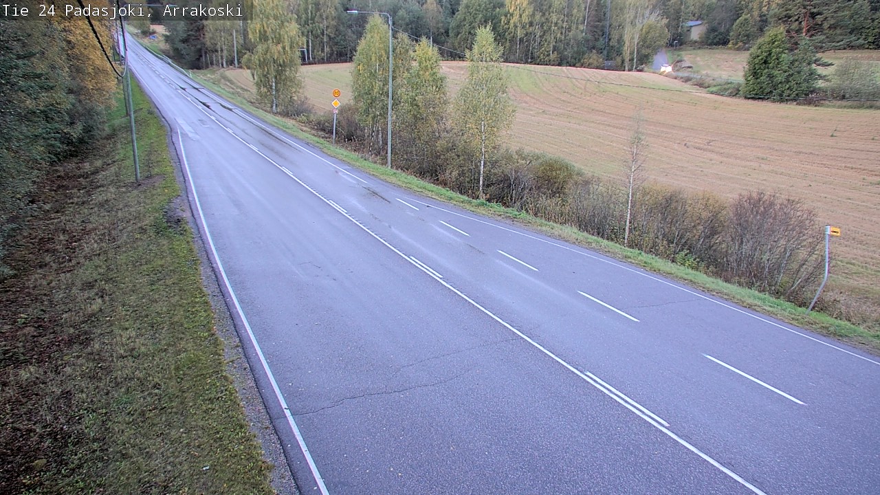 Weather Camera Image Road 24 Padasjoki, Arrakoski, Padasjoki, Päijät-Häme