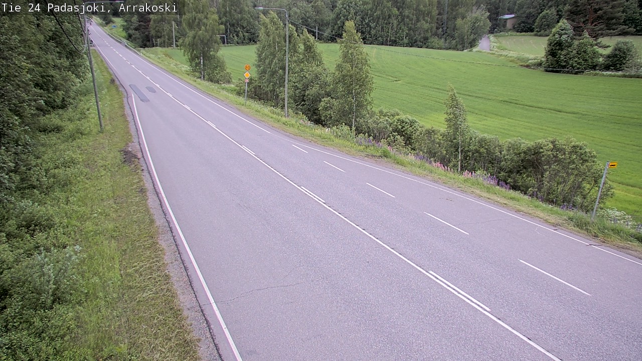 Kelikamerat Kuva Tie 24 Padasjoki, Arrakoski, Padasjoki, Päijät-Häme