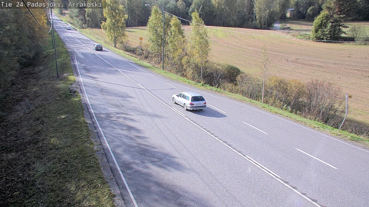 Weather Camera Image Road 24 Padasjoki, Arrakoski, Padasjoki, Päijät-Häme