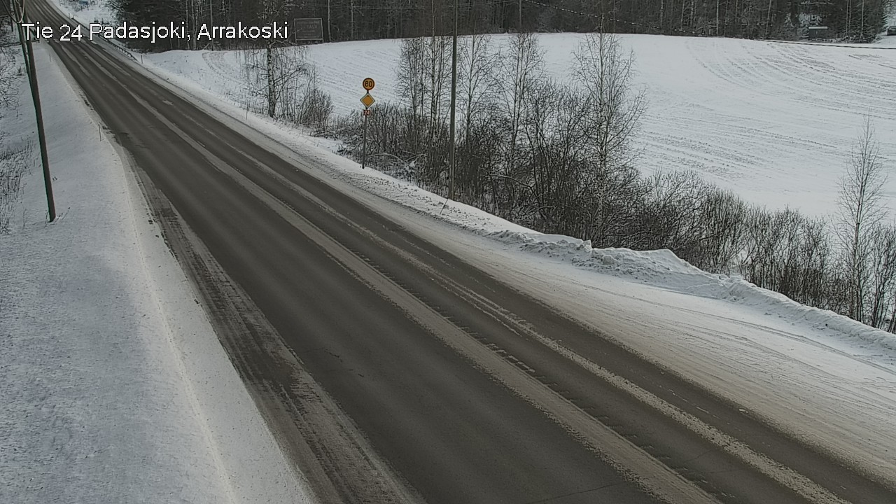 Weather Camera Image Road 24 Padasjoki, Arrakoski, Padasjoki, Päijät-Häme