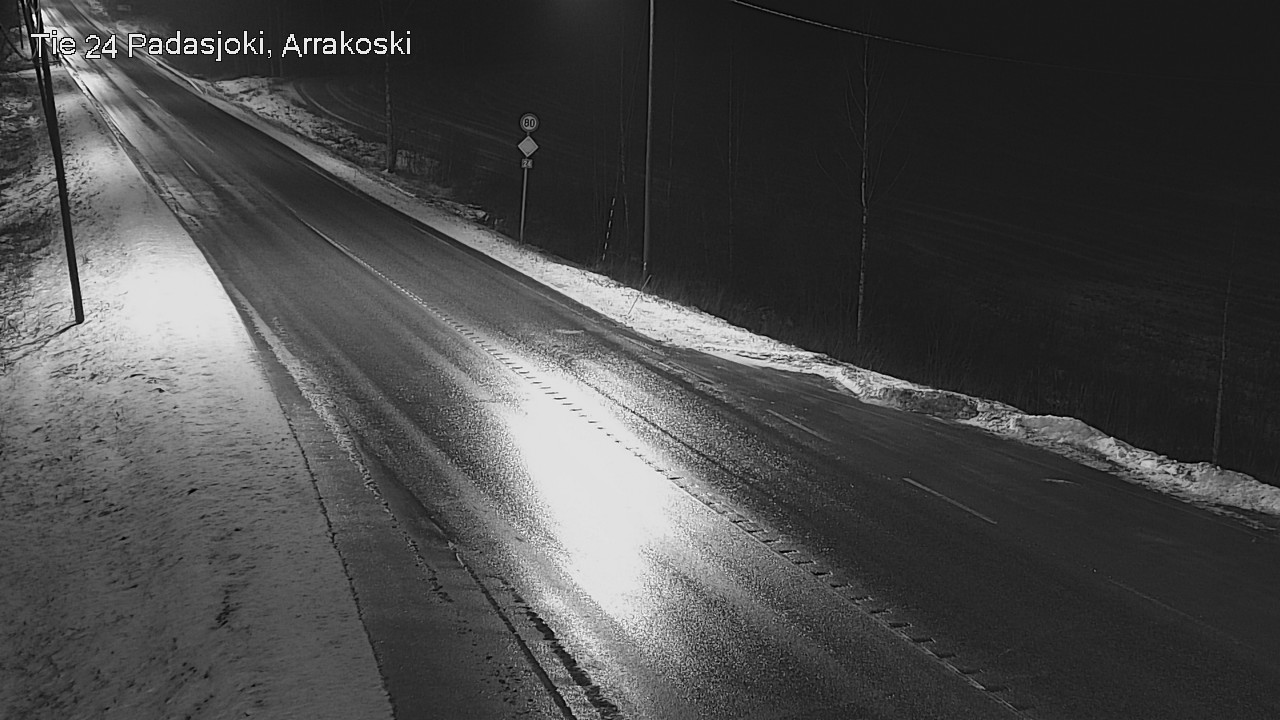 Weather Camera Image Väg 24 Padasjoki, Arrakoski, Padasjoki, Päijät-Häme