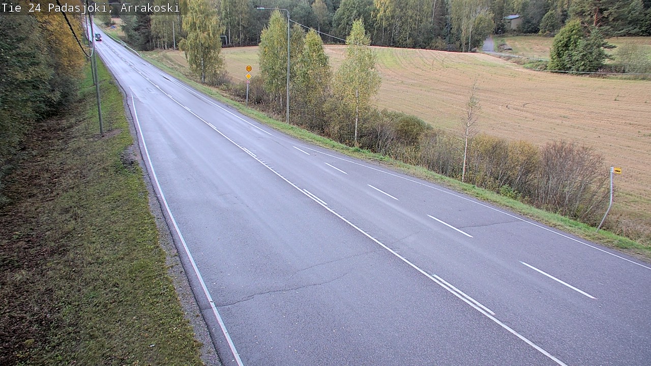 Weather Camera Image Road 24 Padasjoki, Arrakoski, Padasjoki, Päijät-Häme
