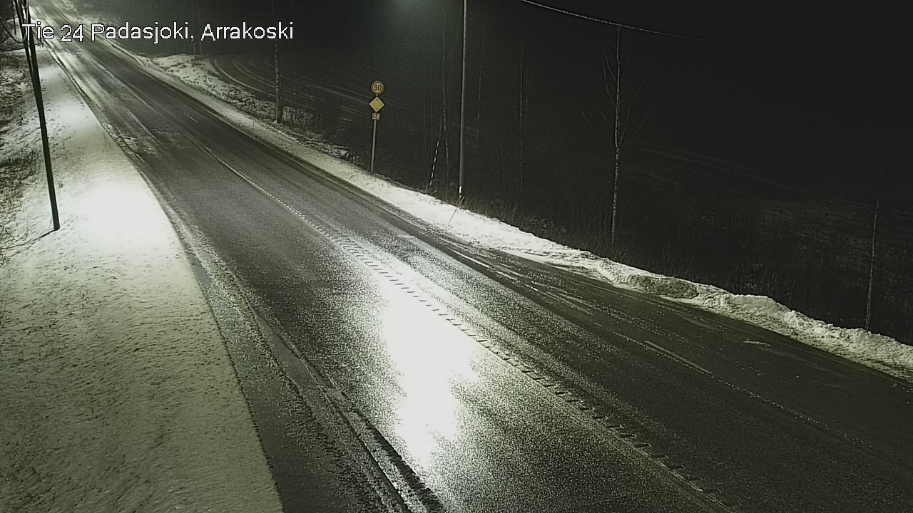 Weather Camera Image Väg 24 Padasjoki, Arrakoski, Padasjoki, Päijät-Häme