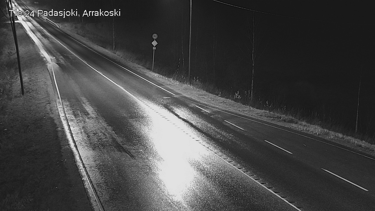 Weather Camera Image Väg 24 Padasjoki, Arrakoski, Padasjoki, Päijät-Häme