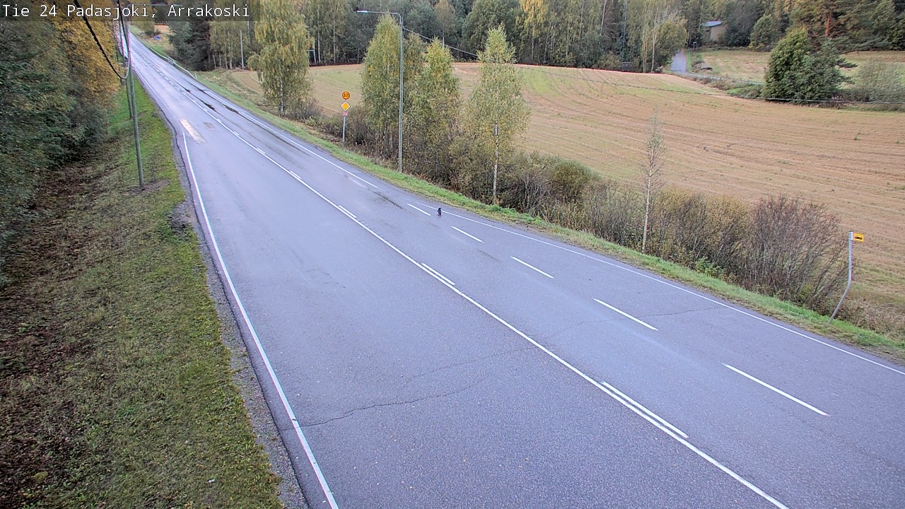 Weather Camera Image Road 24 Padasjoki, Arrakoski, Padasjoki, Päijät-Häme