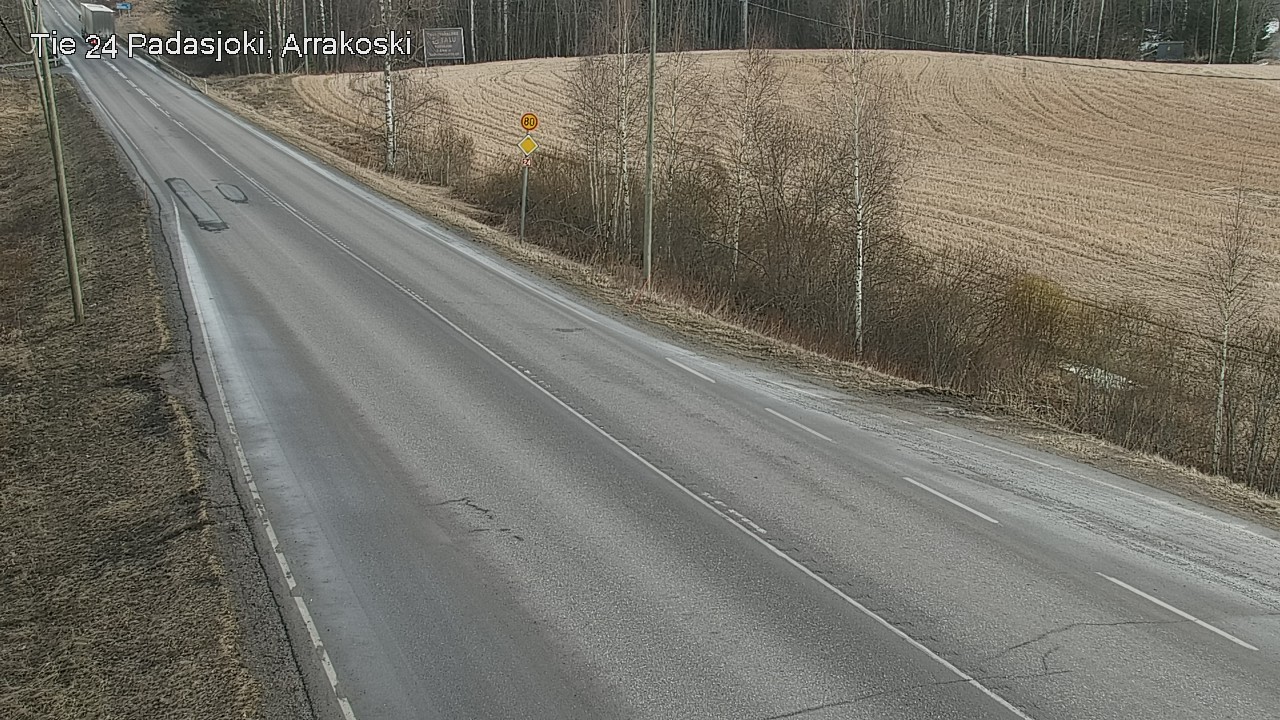 Weather Camera Image Road 24 Padasjoki, Arrakoski, Padasjoki, Päijät-Häme